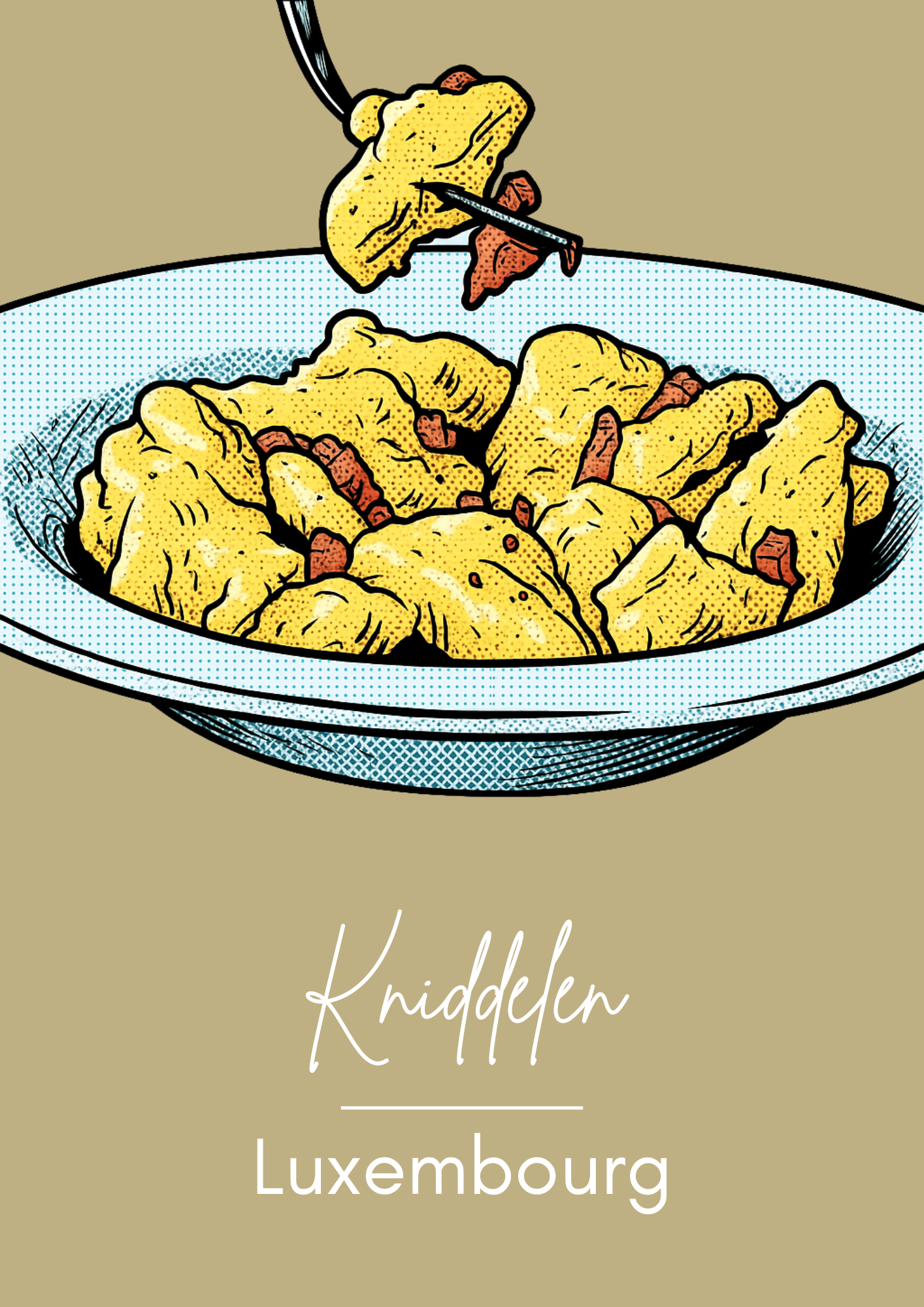 Affiche Kniddelen