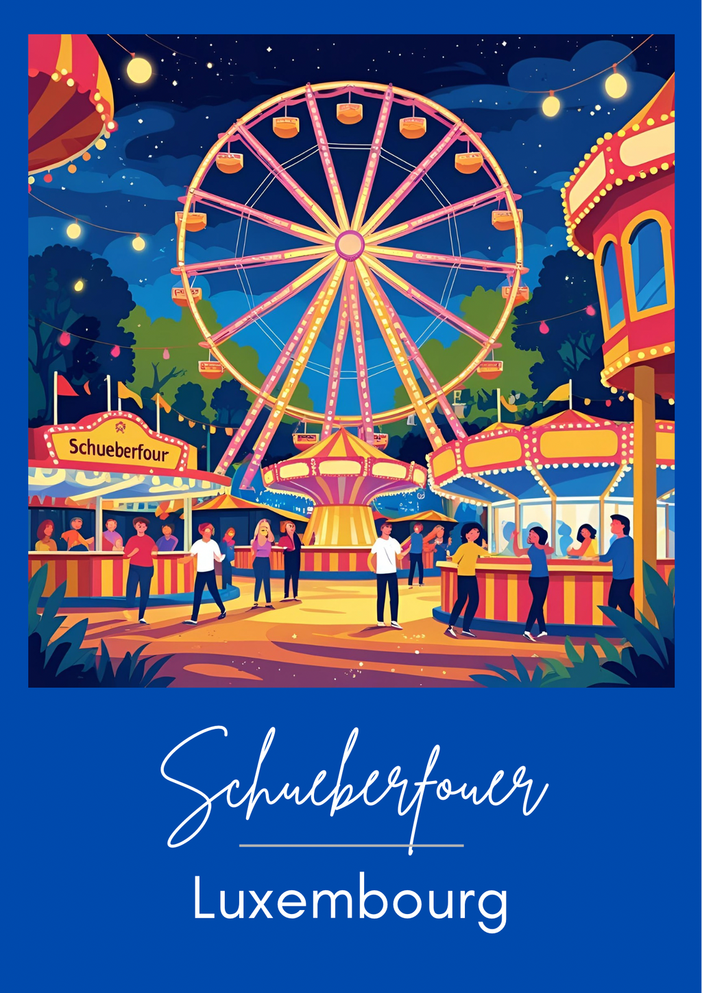Affiche Schueberfouer