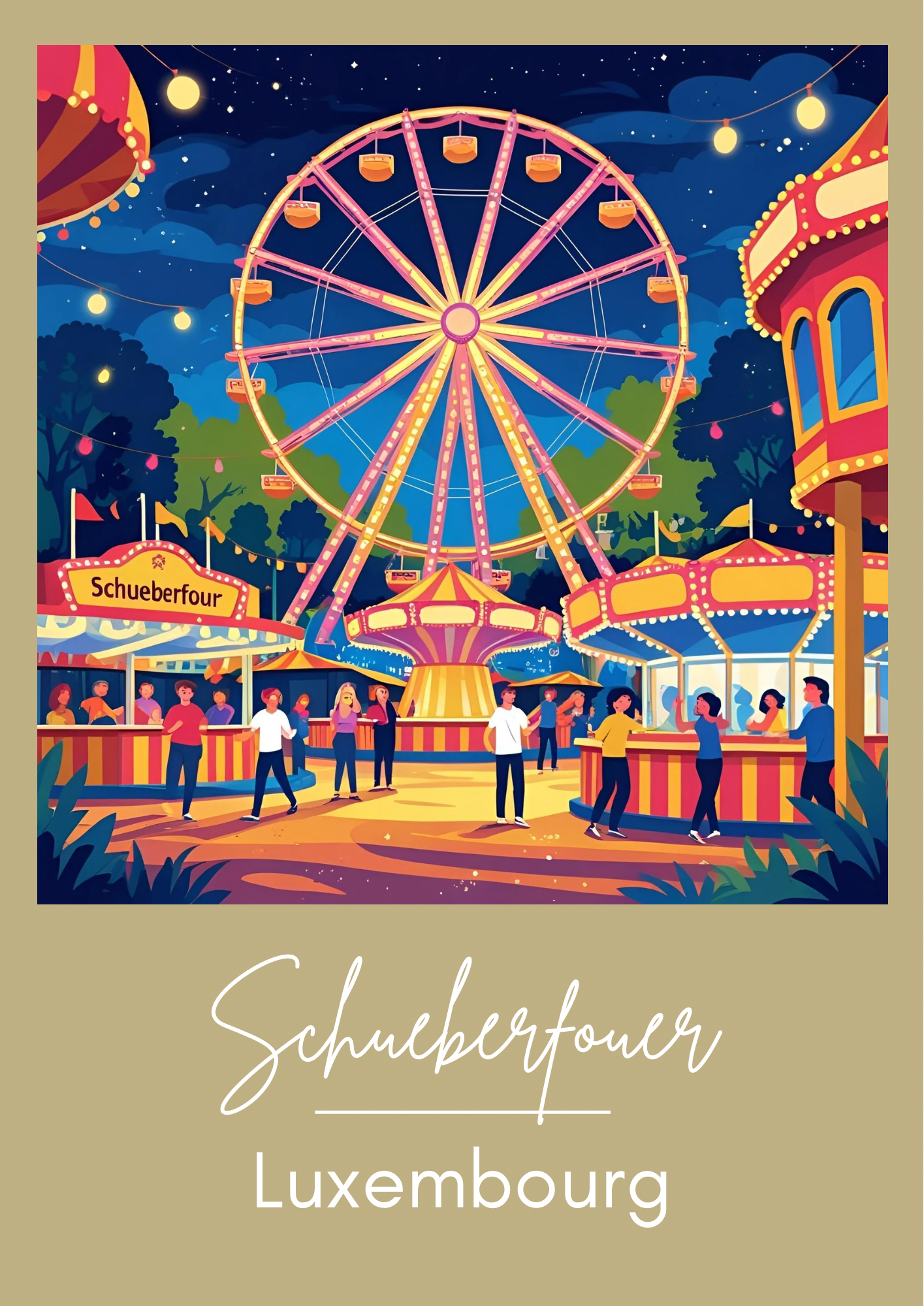 Affiche Schueberfouer