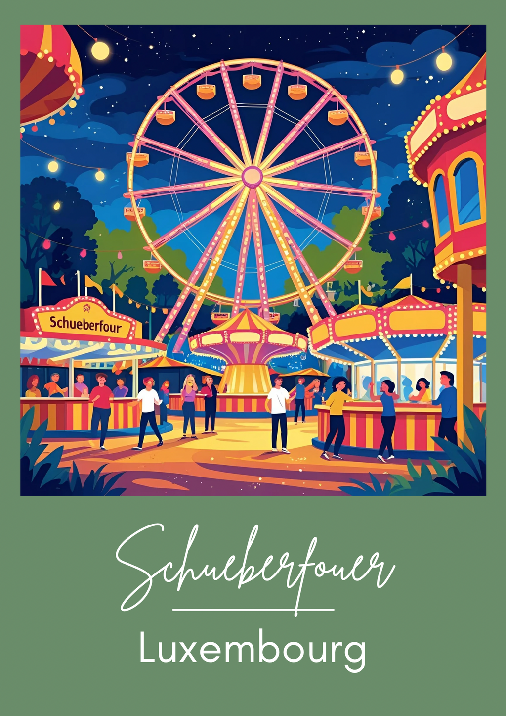 Affiche Schueberfouer