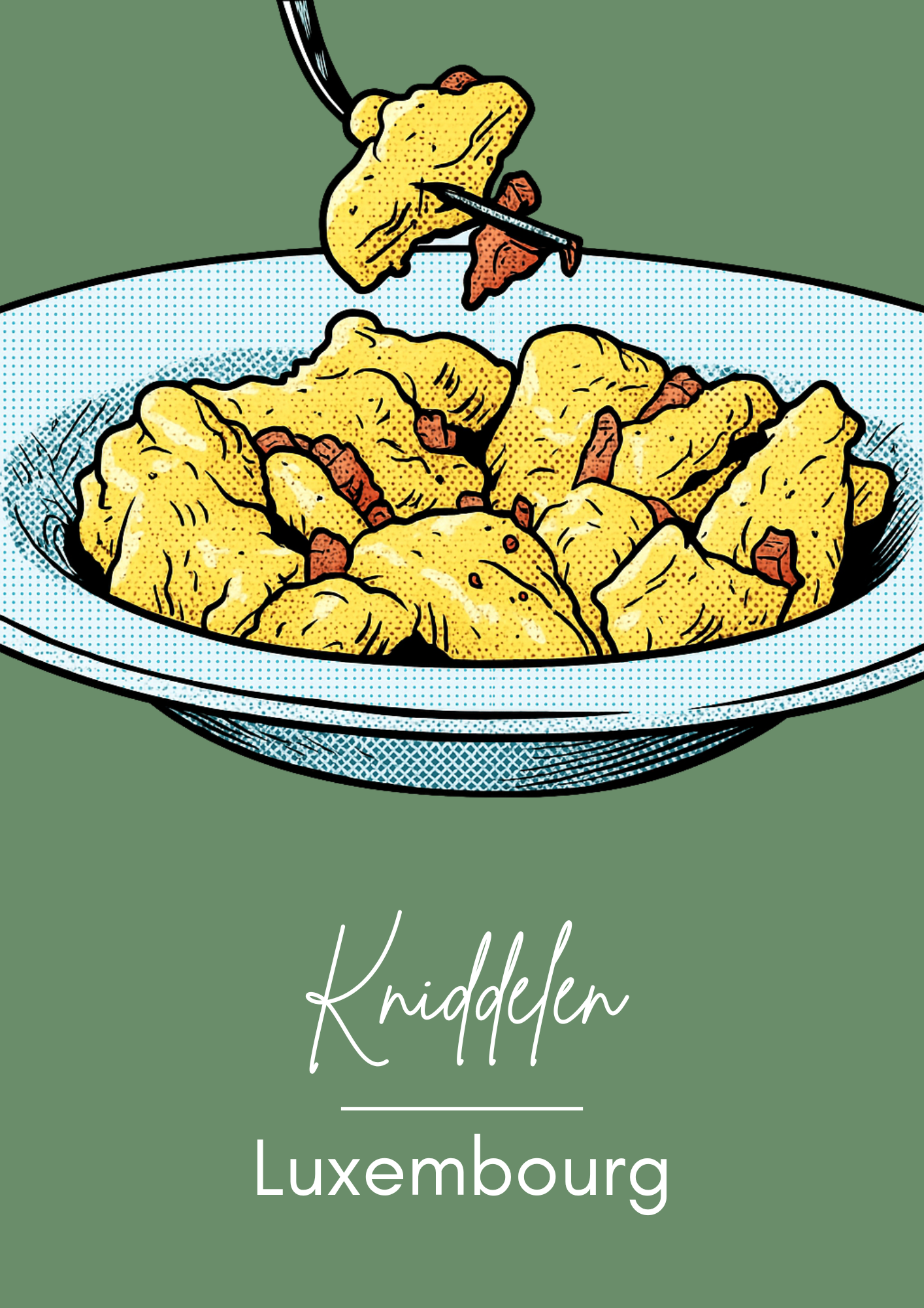 Affiche Kniddelen