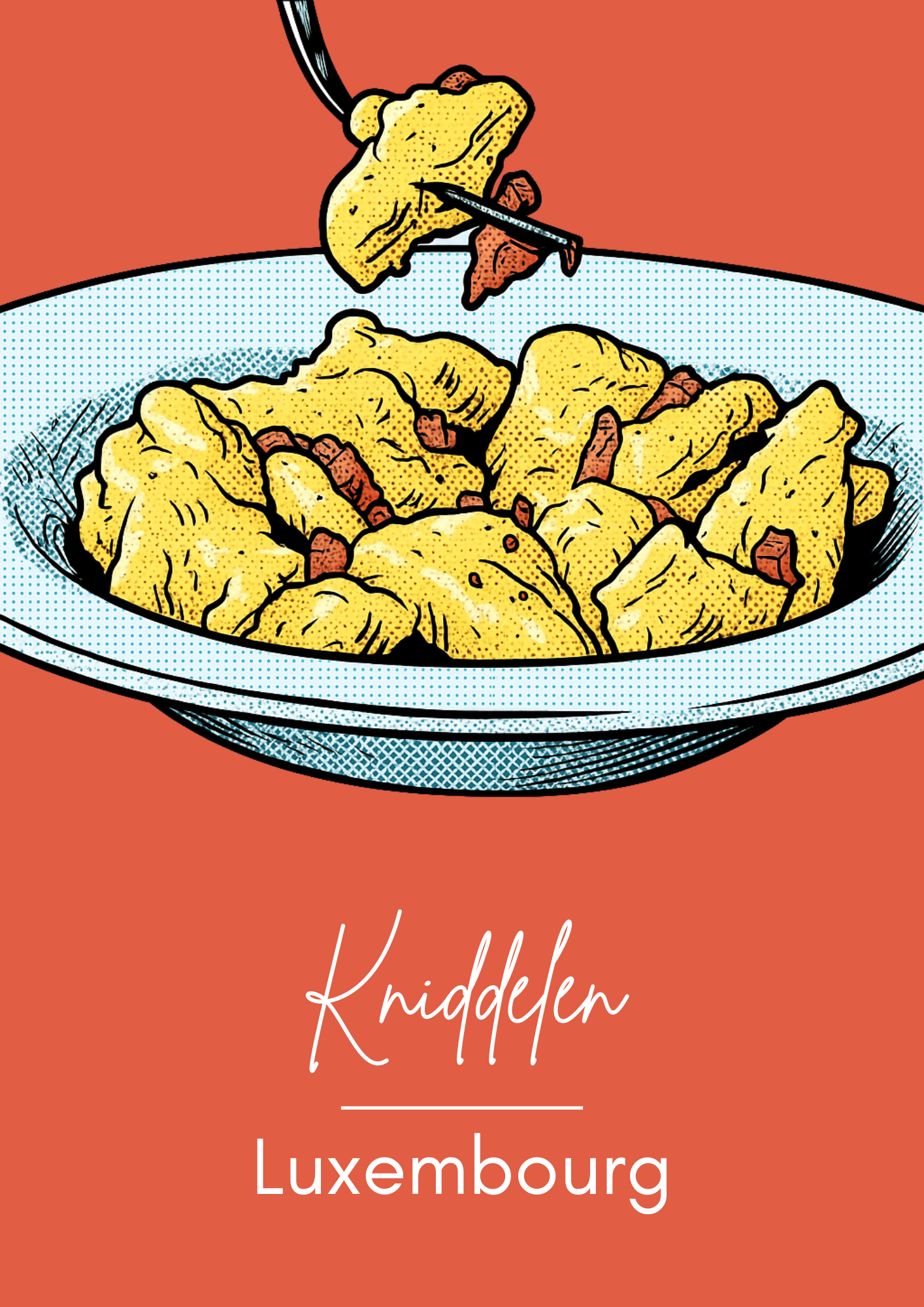 Affiche Kniddelen