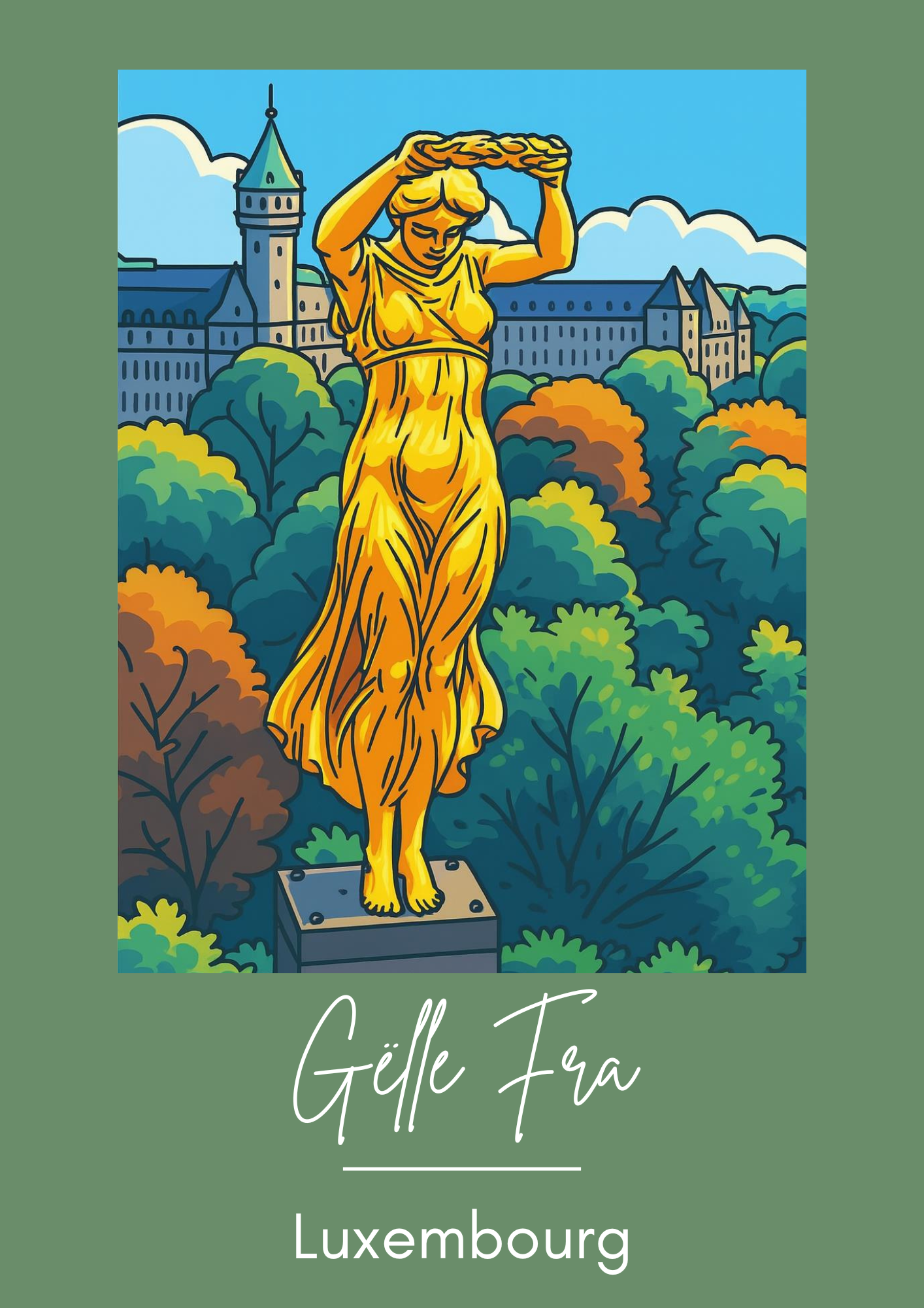 Affiche Gëlle Fra