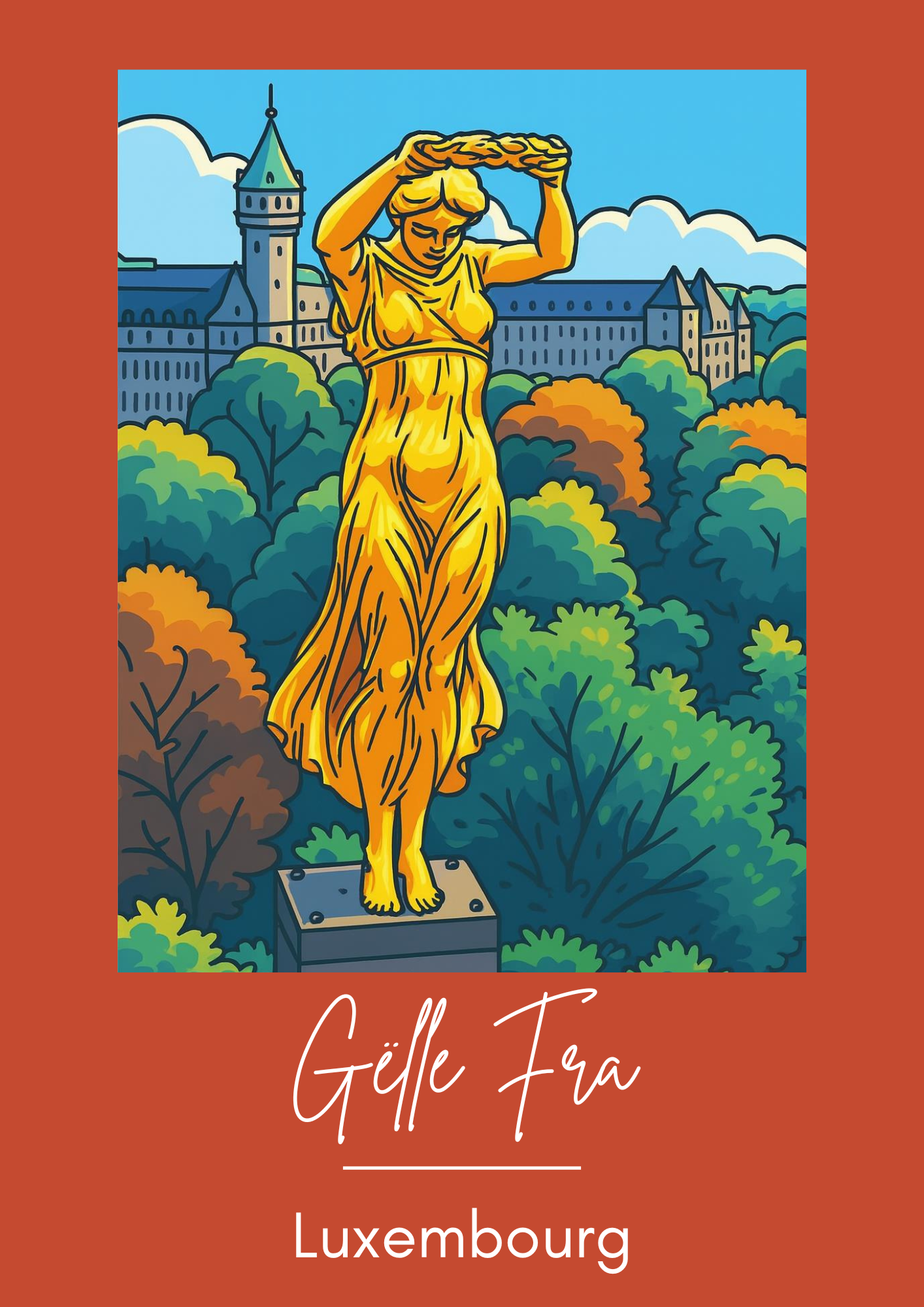Affiche Gëlle Fra