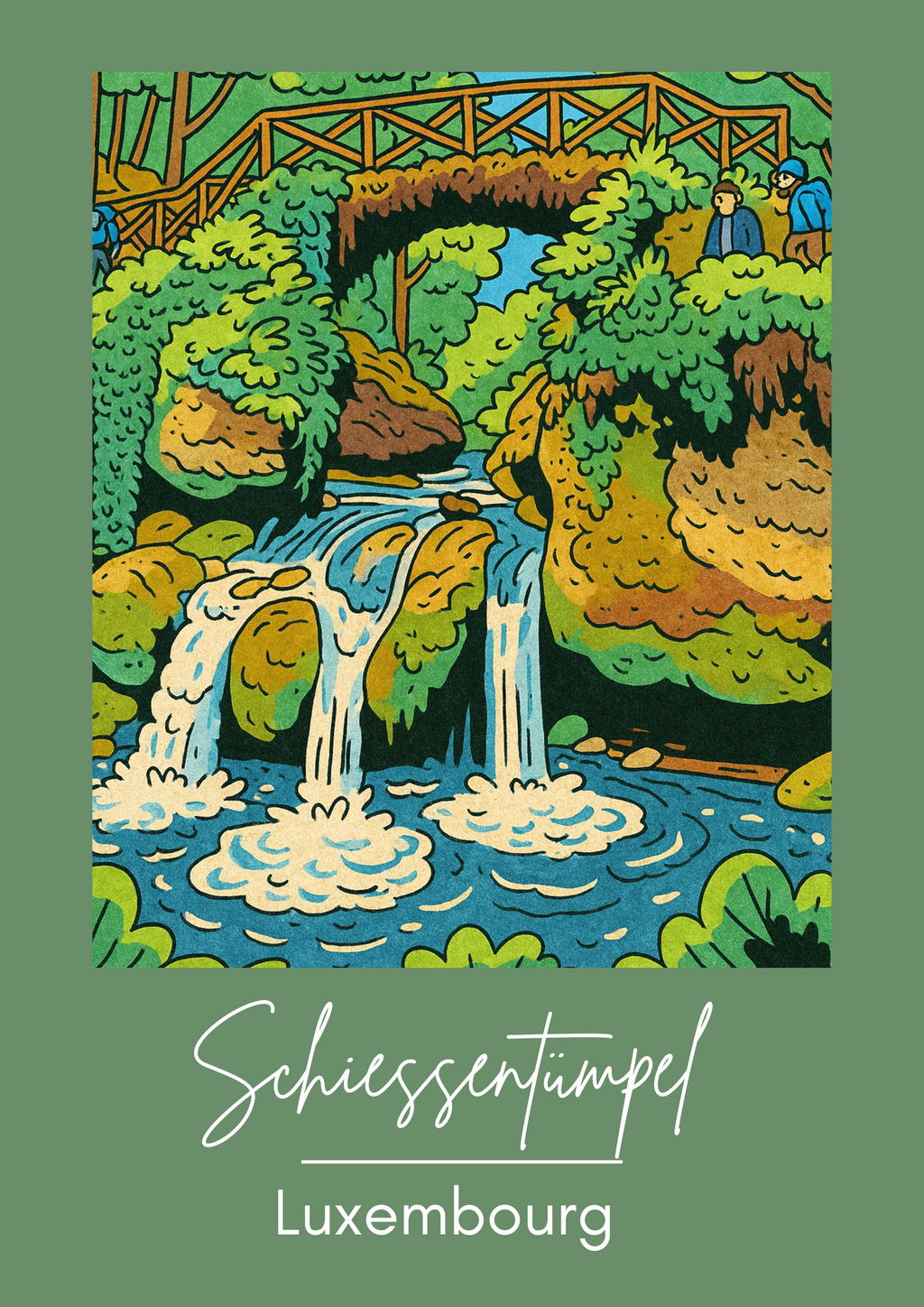 Affiche Schiessentümpel