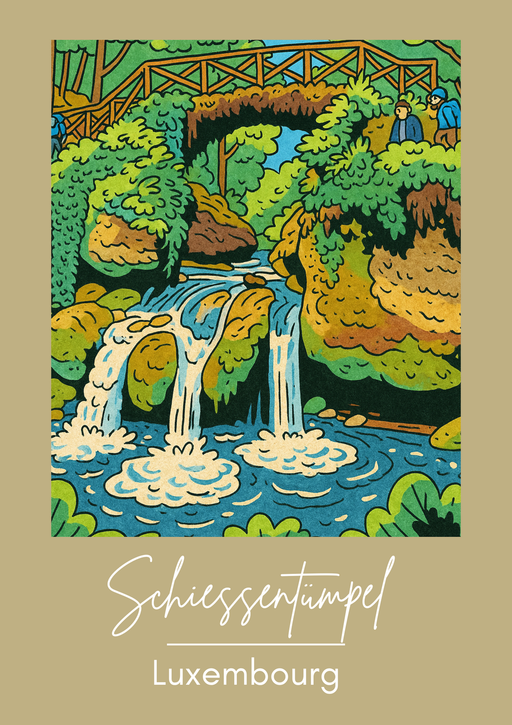 Affiche Schiessentümpel